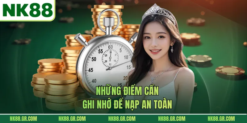 Những điểm cần ghi nhớ để nạp an toàn