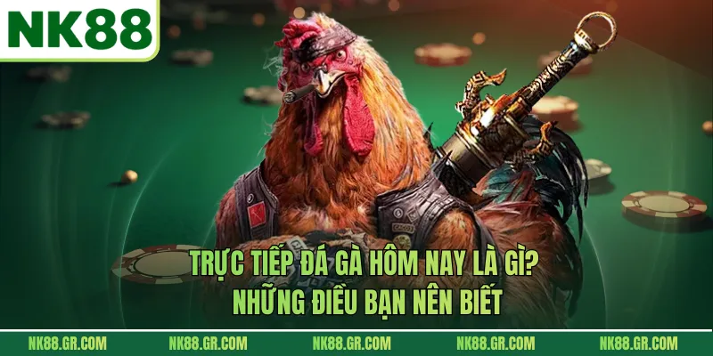 Trực tiếp đá gà hôm nay là gì? Những điều bạn nên biết
